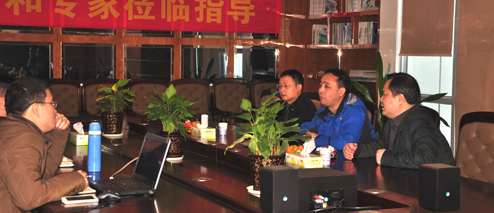 全國電磁計量技術(shù)委員會邵海明秘書長在湖南省計量檢測研究院李慶先副院長的陪同下，蒞臨銀河電氣指導(dǎo)工作