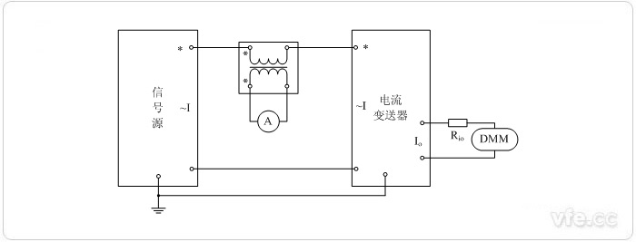 電流輸出型電流變送器(電流互感器擴展標(biāo)準(zhǔn)量程)