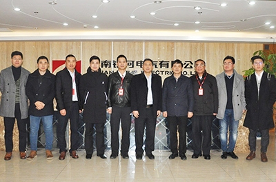 航天科工集團(tuán)、湖南省產(chǎn)業(yè)技術(shù)協(xié)同創(chuàng)新有限公司 來銀河電氣考察調(diào)研